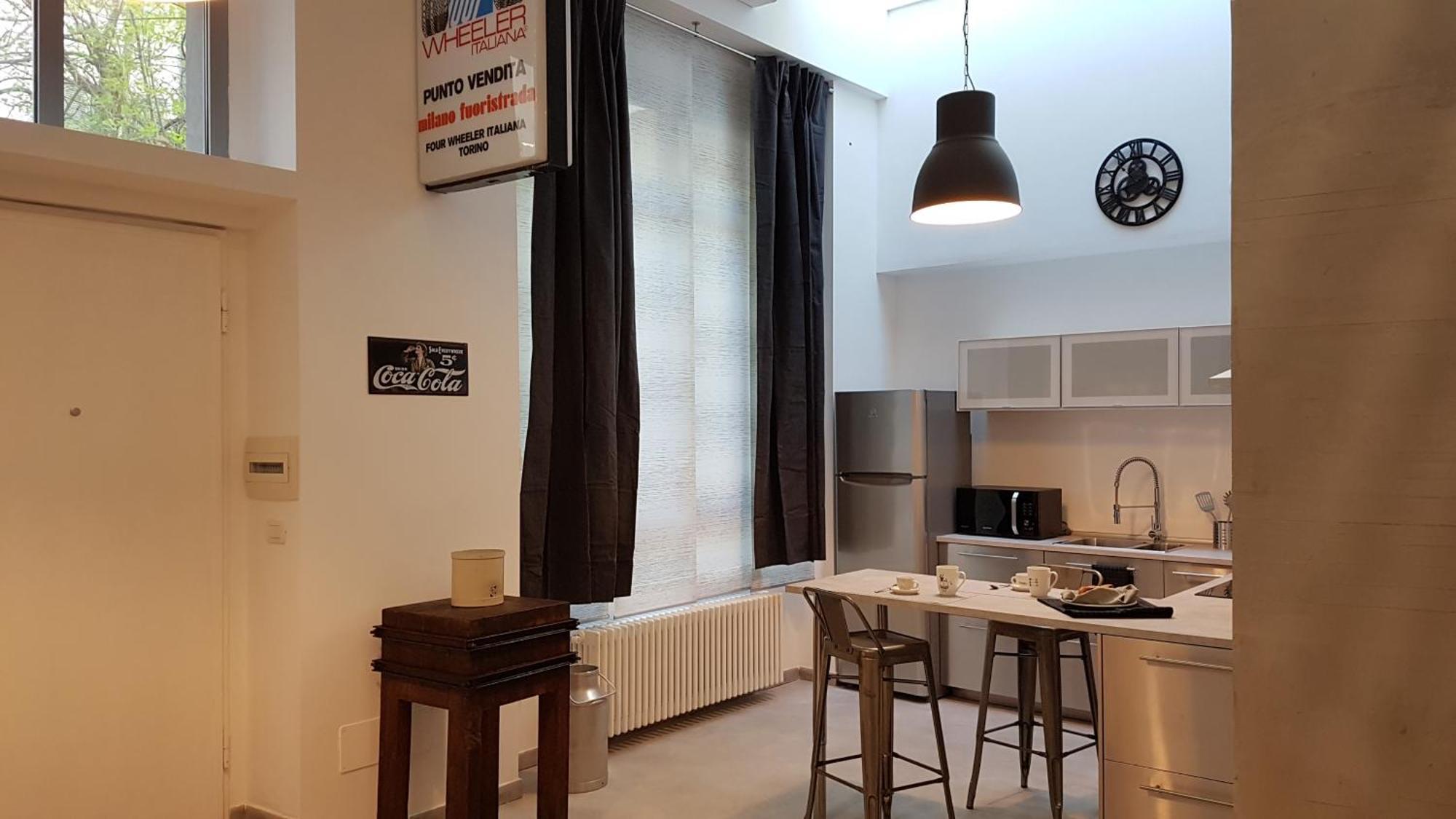 Bike-Loft Appartement Milaan Buitenkant foto