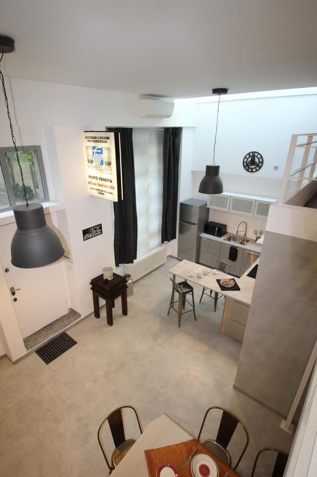 Bike-Loft Appartement Milaan Buitenkant foto