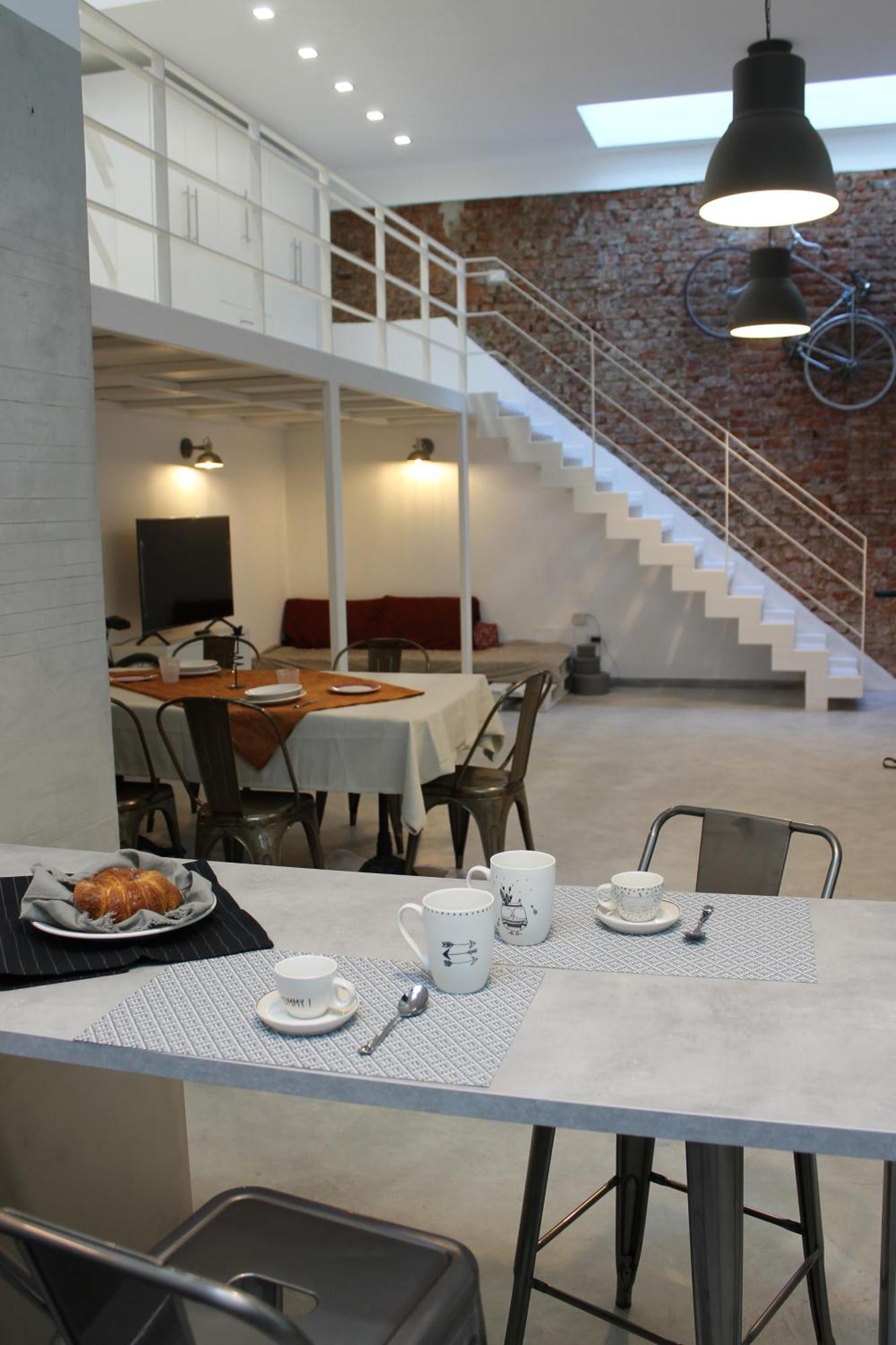 Bike-Loft Appartement Milaan Buitenkant foto