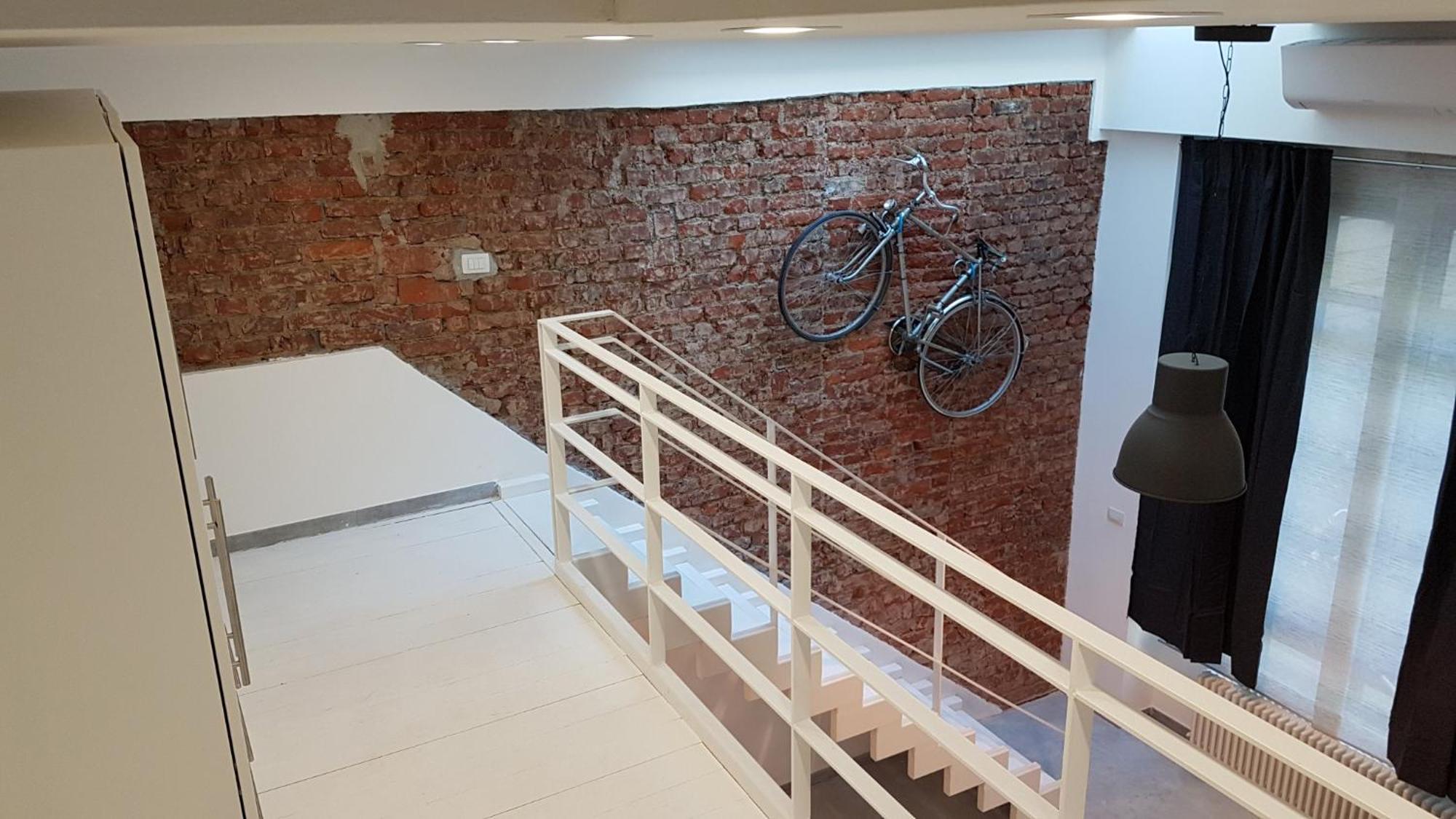 Bike-Loft Appartement Milaan Buitenkant foto