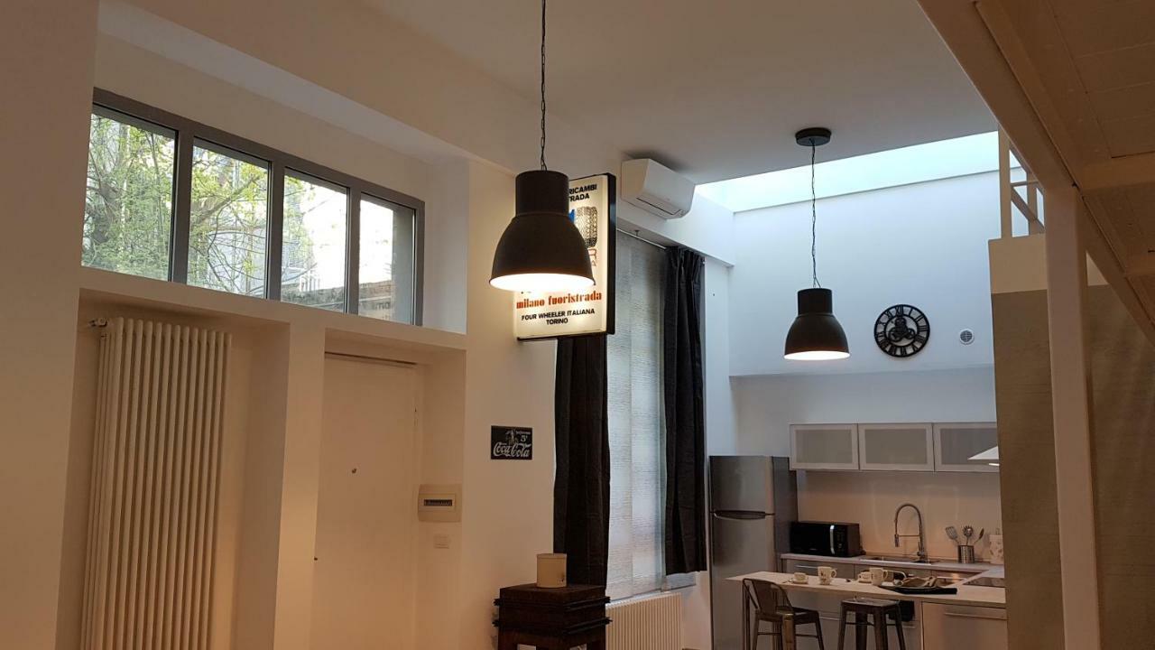 Bike-Loft Appartement Milaan Buitenkant foto